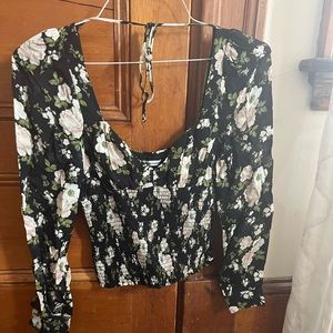 Reformation size small floral top